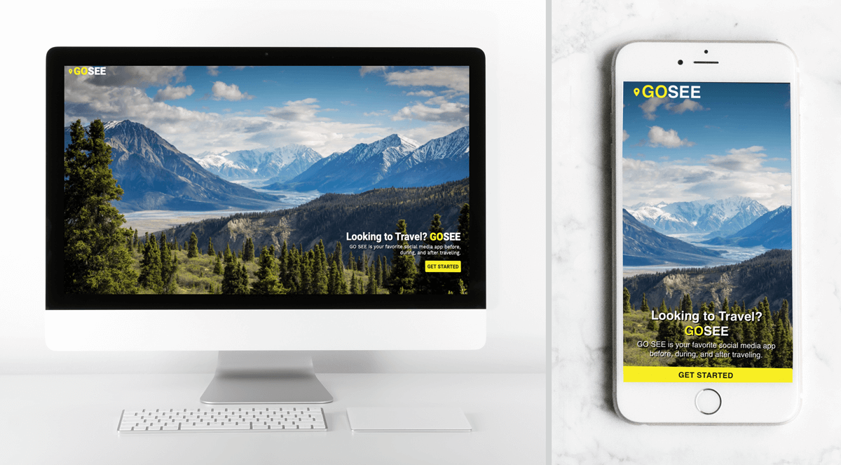 GoSee Home page